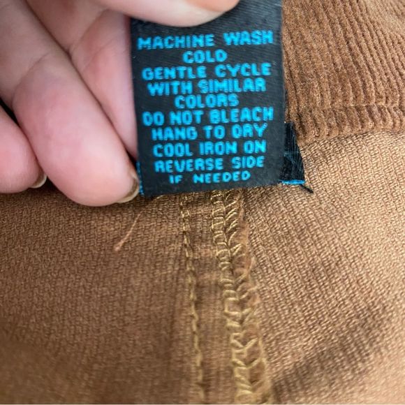 Rue 21 Brown Corduroy Mini Skirt Raw Hem Size 2X - Picture 8 of 8